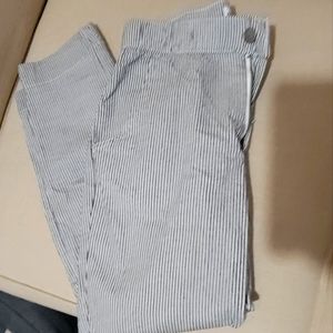 Women's xs Hollister striped pants